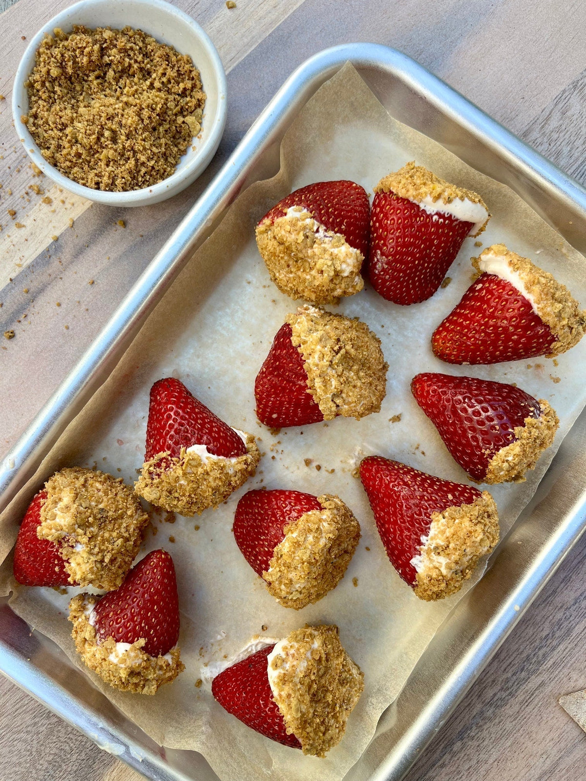 Churro Crunch Strawberries