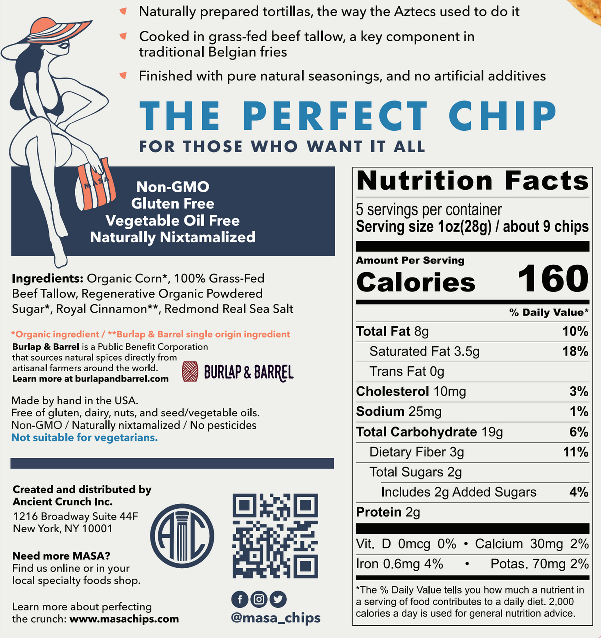 Ingredients & Nutrition Facts