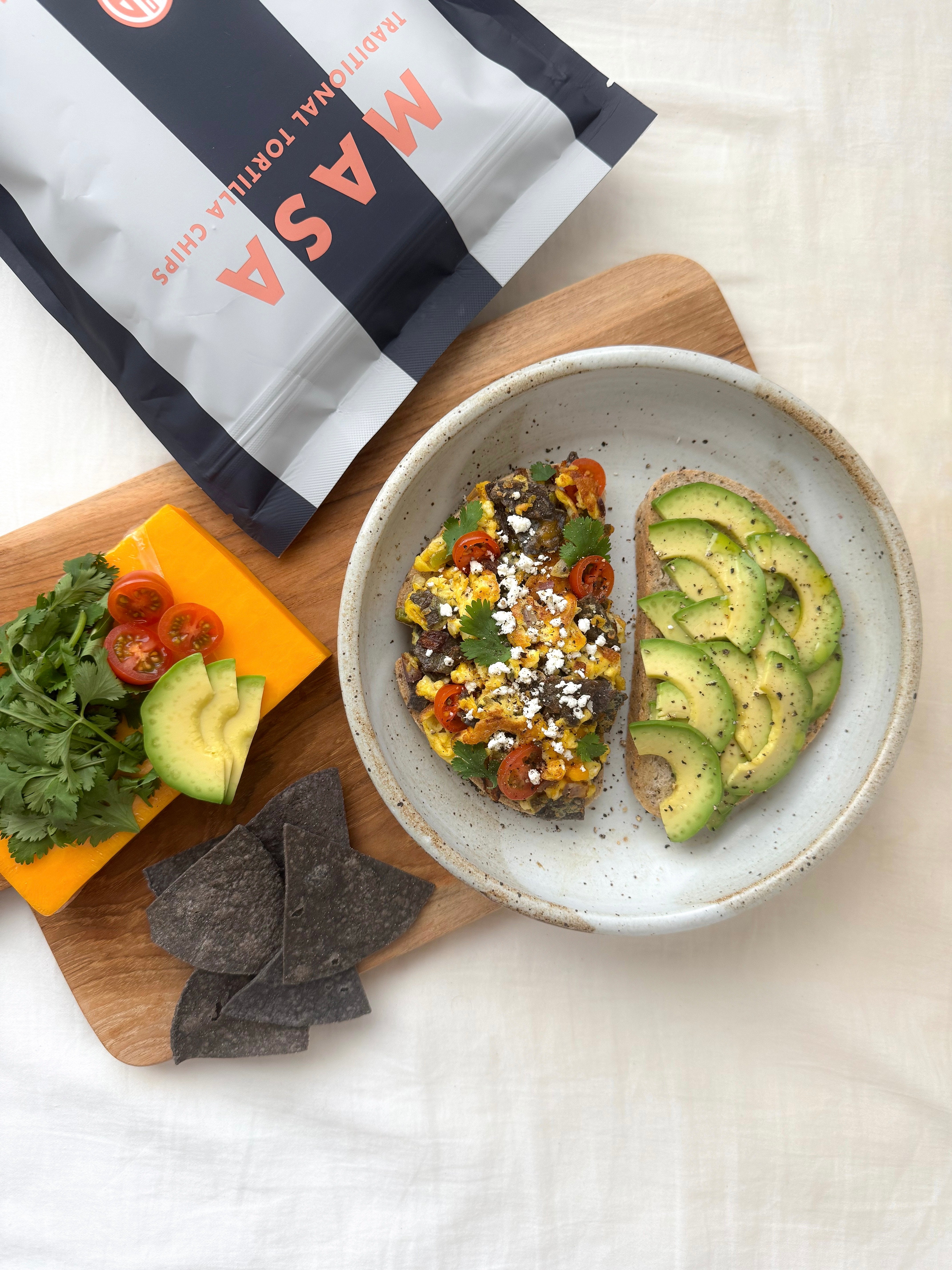 Migas Breakfast Toast
