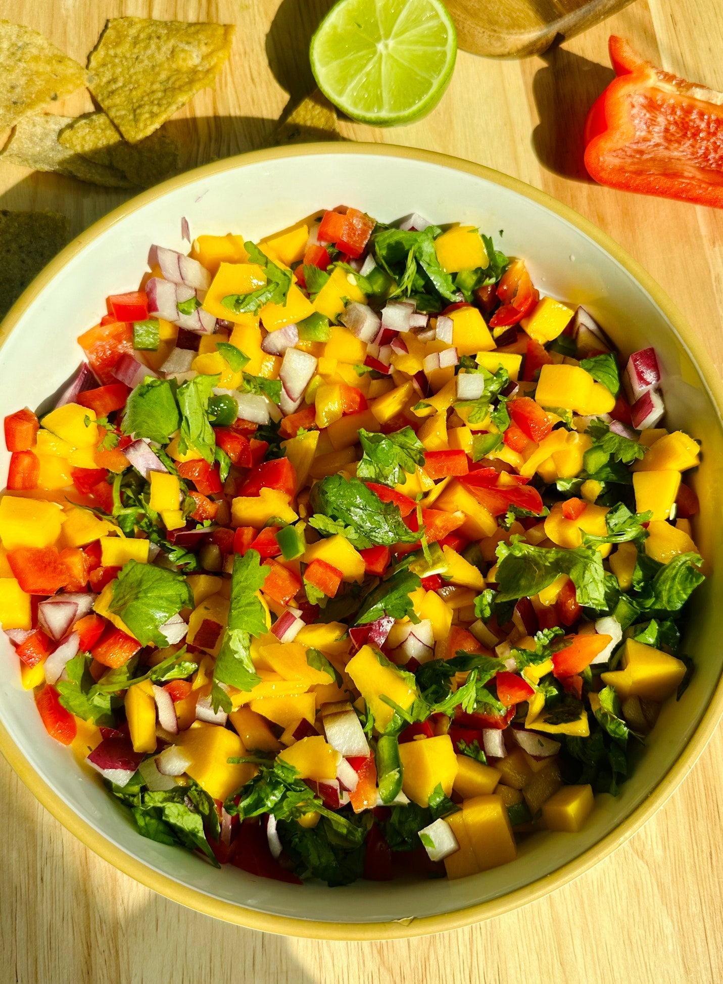 Mango Habanero Salsa