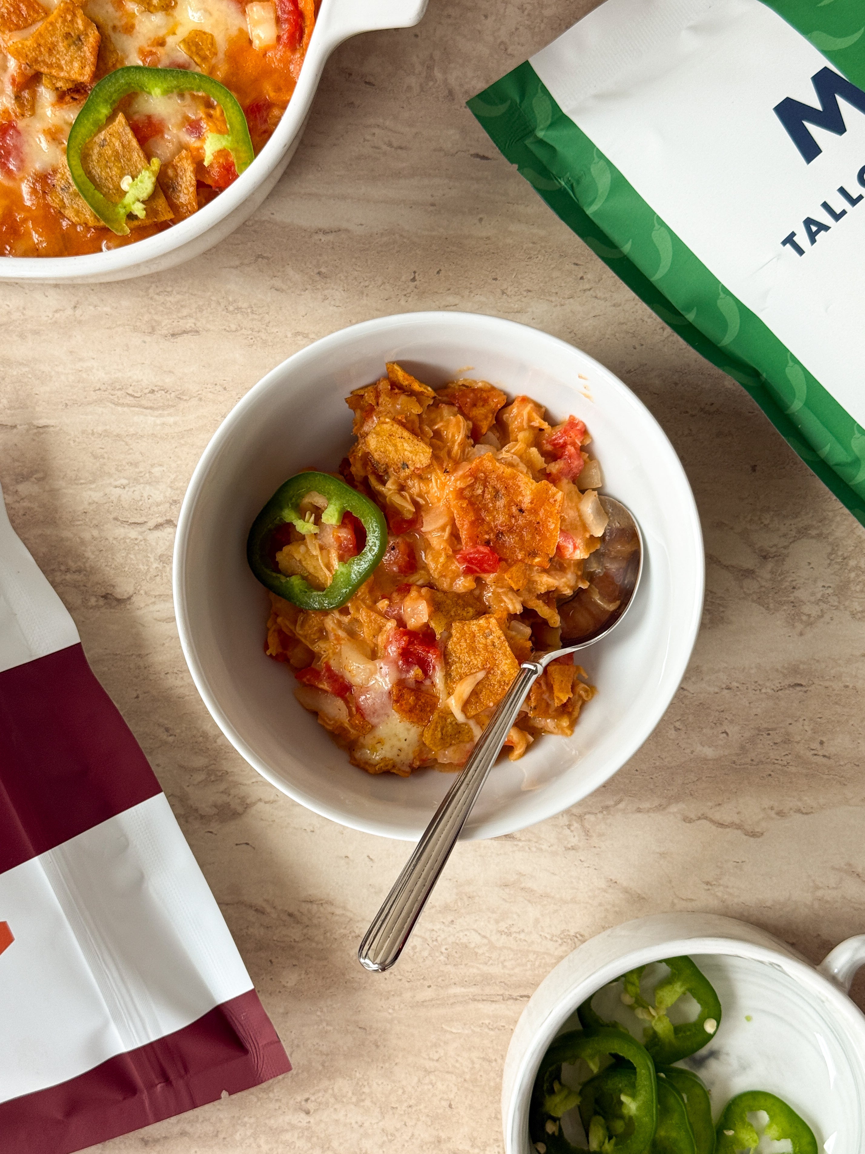 Cheesy Nacho Chicken Bake