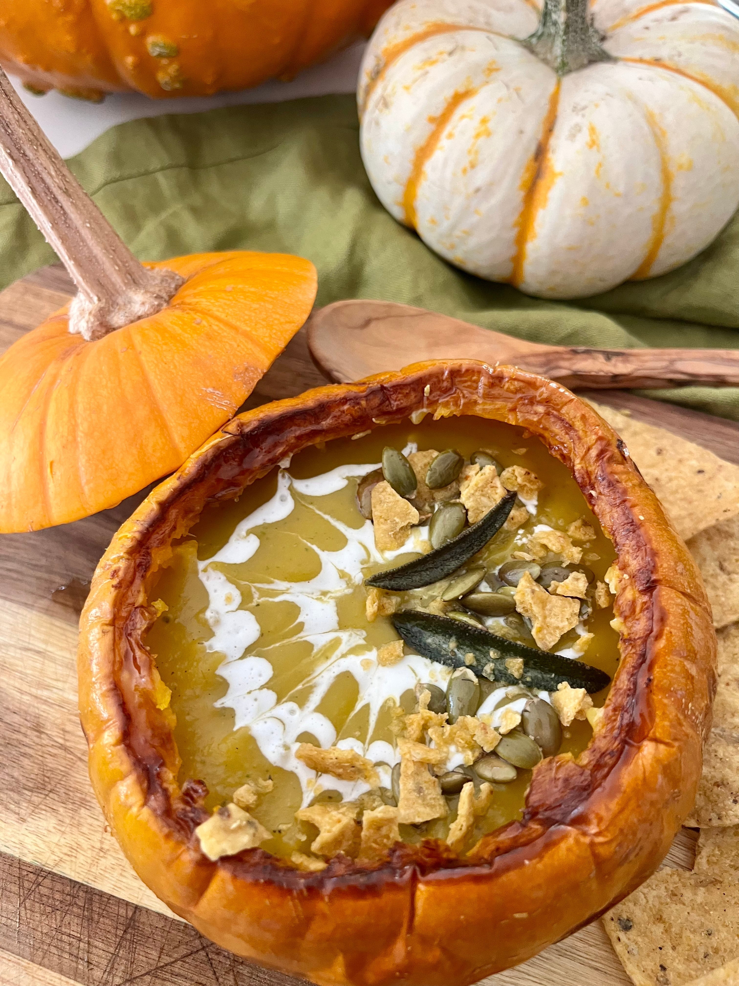 Pumpkin Sage Soup