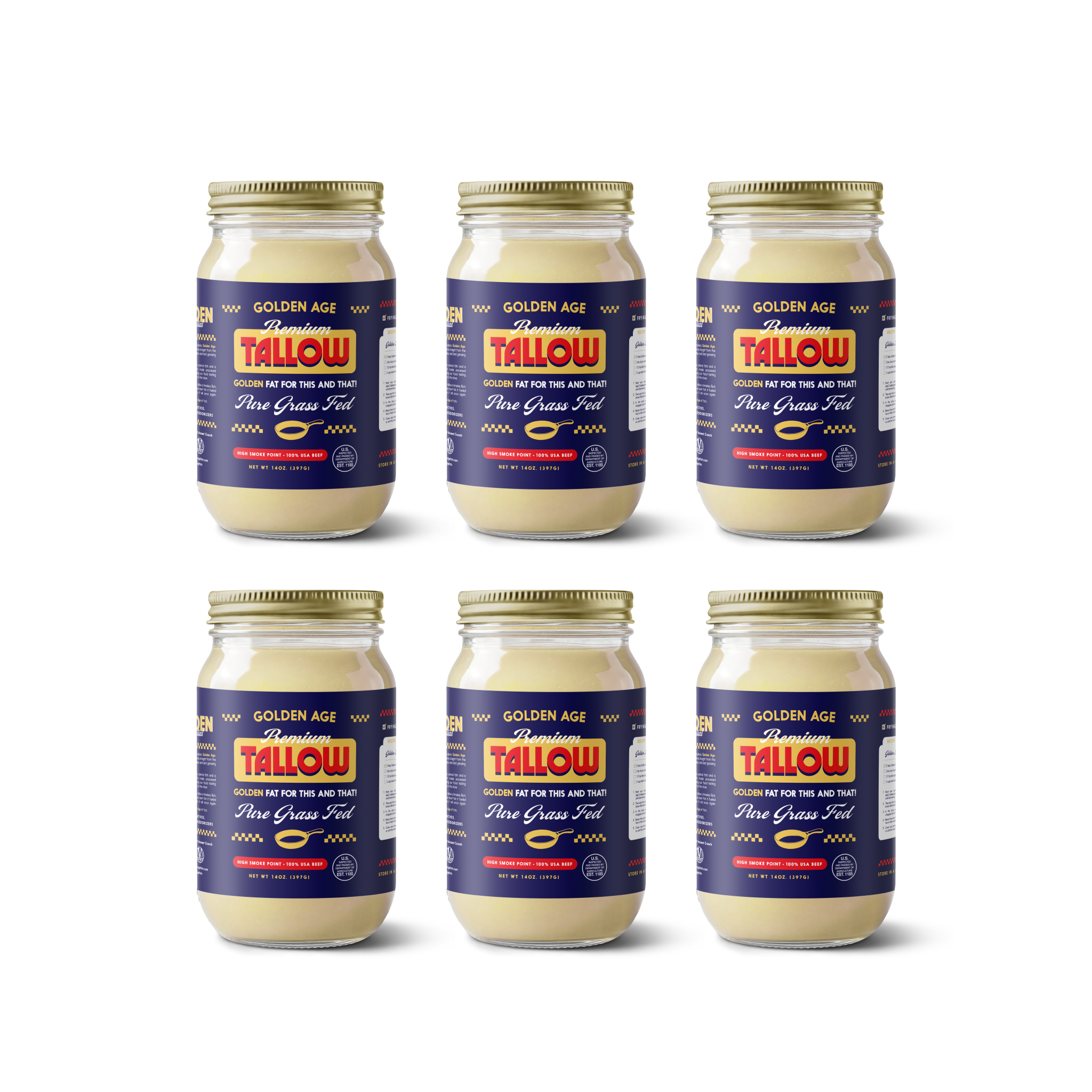 Grass Fed Beef Tallow