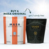 MASA Original 5oz 6 Pack + 2 Free 5oz Vandy