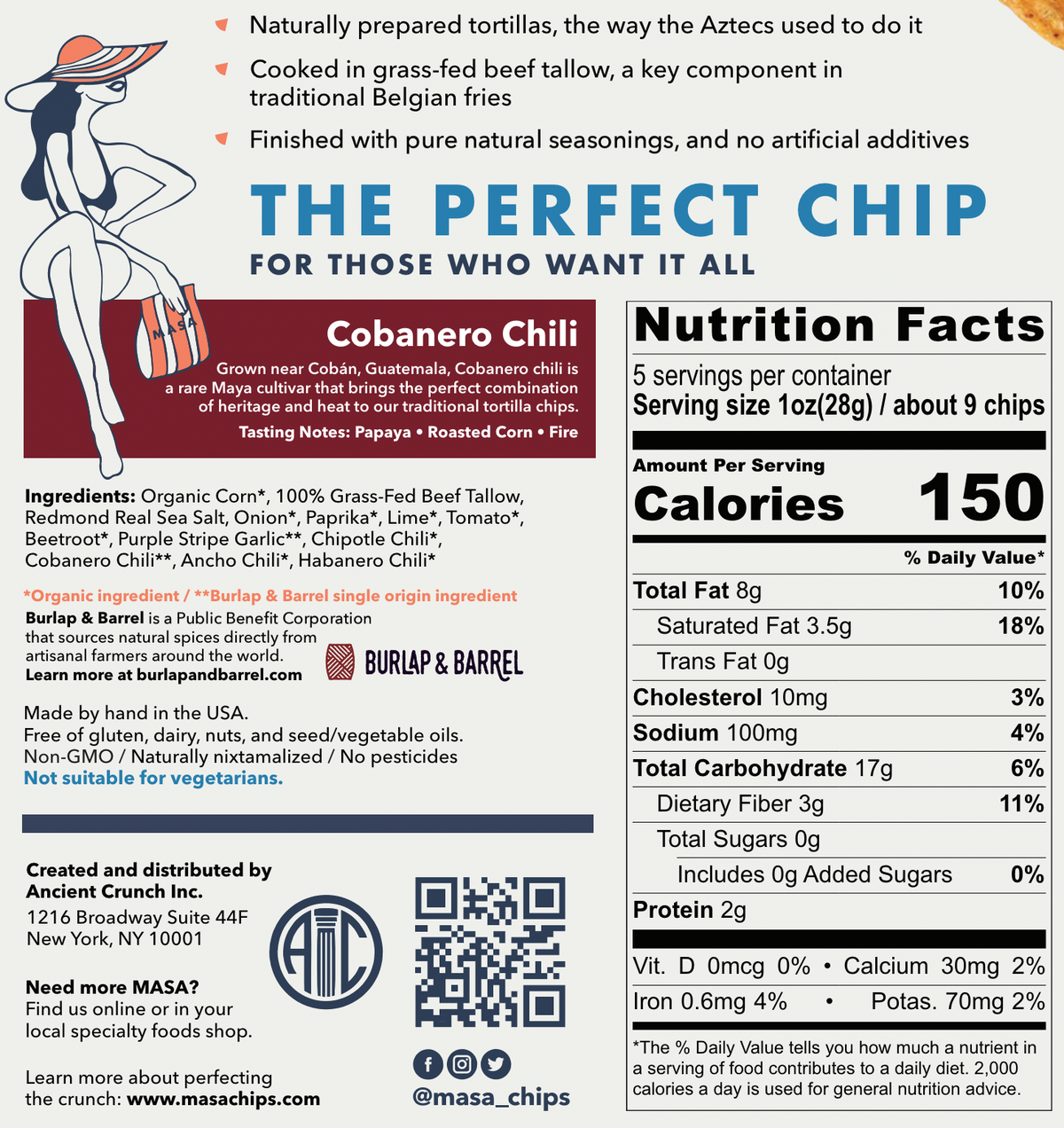Ingredients & Nutrition Facts