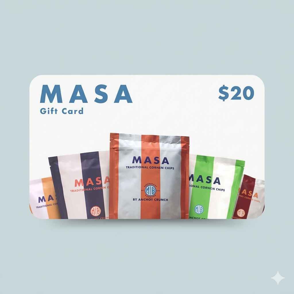 MASA Gift Card – MASA Chips